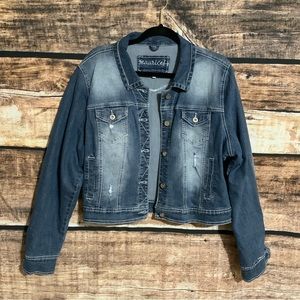 🌸 MAURICES Jean Jacket Plus Sz 1X